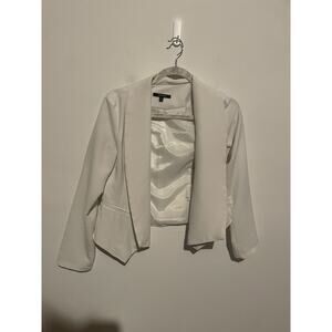 Evenu Womens White Stylish Jacket Size Small Juniors Fit